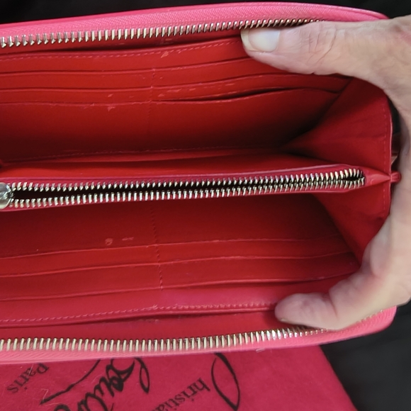 Louboutin Rainbow Chip Panettone Wallet - Picture 7 of 11